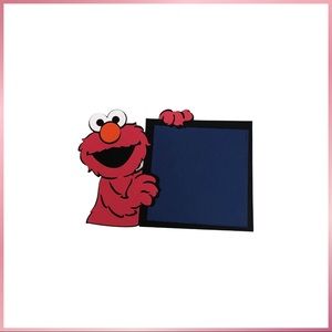 Handmade Elmo invitations/cards